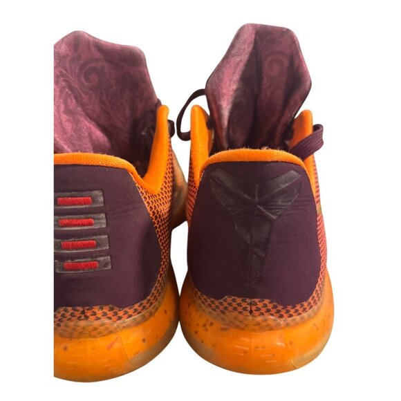 Nike Kobe X 10 Silk Road Orange Youth Size 5.5 Y/ Women's Sz 7 - Picture 5 of 9